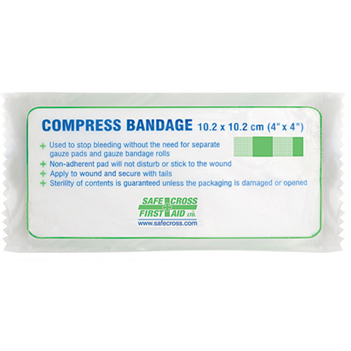 Bandages Compressifs - St&eacute;riles, 4-1/4" lo x 3-1/2" la Equipment World