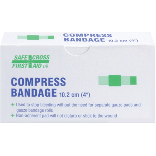Compress (Pressure) Bandages, 4" L x 4" W Equipment World