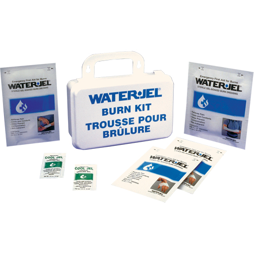 Water Jel&reg; - Emergency Burn Kits, 10-unit Plastic Box, Class 2 Equipment World