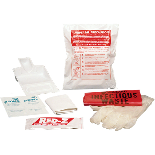 Fluid Spill Clean-Up Kit, Hazmat, Bag Equipment World