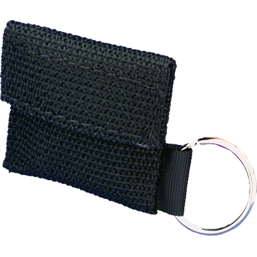CPR Faceshields In Pouch with Key Ring, Single Use Faceshield, Class 2 Equipment World