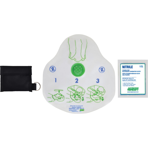 CPR Faceshield Kits, Single Use Faceshield, Class 2 Equipment World