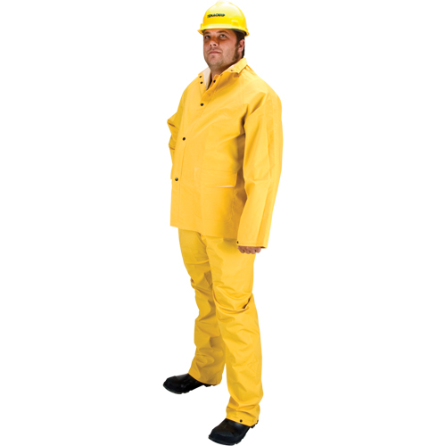 RZ600 Flame Resistant Rain Suit, Small, Yellow Equipment World