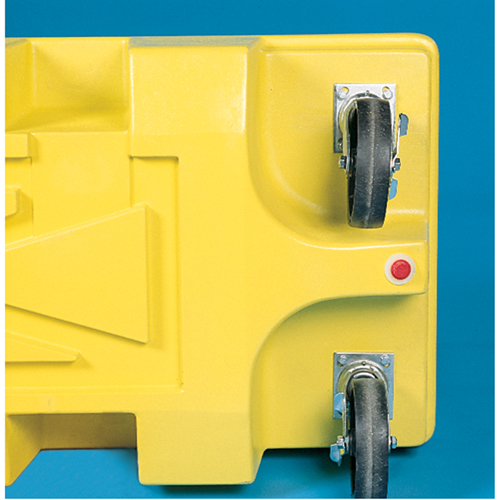 Chariots Poly-Spillcart, 66,5" lo x 29" la x 43,9" h, Cap. de d&eacute;versement 57 gal. US Equipment World