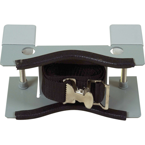 Bench Mount Single Gas Cylinder Support Bracket Equipment World