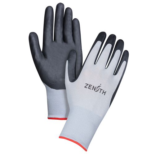 Lightweight Breathable Coated Gloves, 7/Small, Foam Nitrile Coating, 13 Gauge, Polyester Shell Equipment World