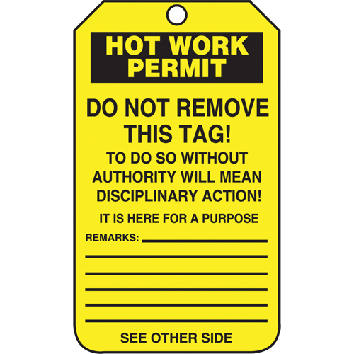 Inspection Tags, Cardstock, 3-1/8" W x 5-7/8" H, English Equipment World