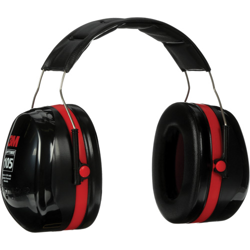 Peltor Optime 105 Series Earmuffs, Headband, 30 NRR dB Equipment World