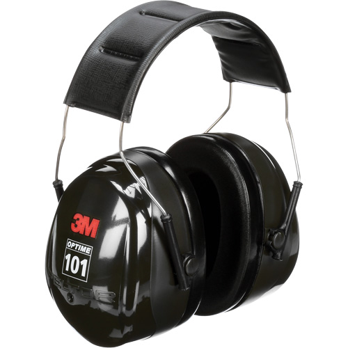 Peltor Optime 101 Series Earmuffs, Headband, 27 NRR dB Equipment World