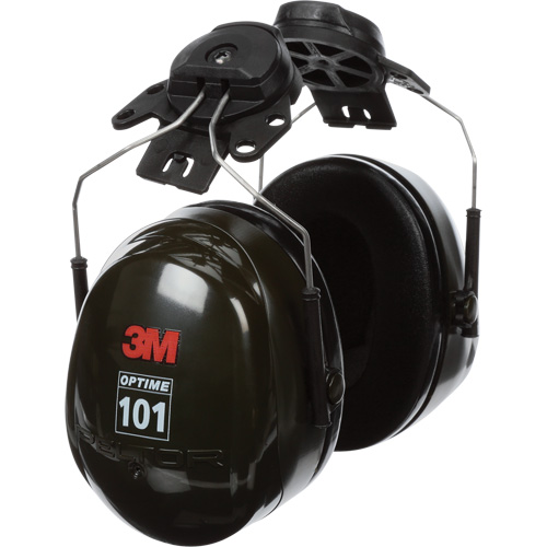 Peltor Optime 101 Series Earmuffs, Cap Mount, 24 NRR dB Equipment World