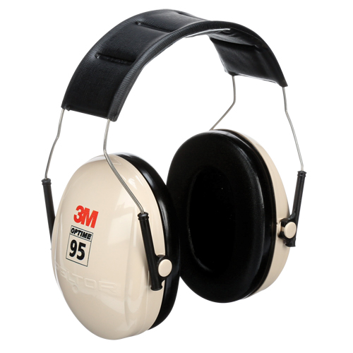 Peltor Optime 95 Series Earmuffs, Headband, 21 NRR dB Equipment World