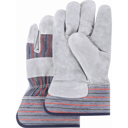Premium Quality Fitters Gloves, Large, Split Cowhide Palm, Cotton Inner Lining Equipment World