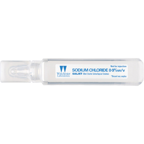 Saljet Single Dose Saline Solution, 1.01 oz. Equipment World