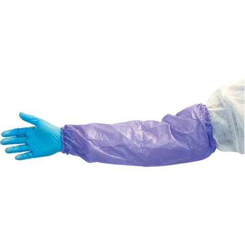 Lightweight Sleeves, 18" long, Vinyl, Blue Equipment World
