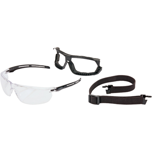 Uvex&reg; Tirade Sealed Safety Glasses, Clear Lens, Anti-Fog, ANSI Z87+/Meets/Exceeds CSA Z94.3 Equipment World