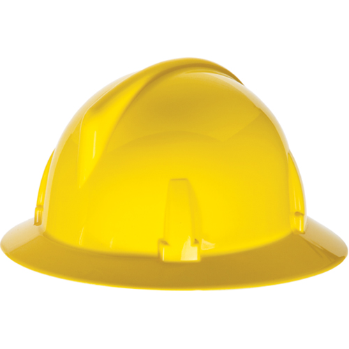 TopGard&reg; Full Brim Hardhat, Meets CSA Type 1, Ratchet Suspension, Non-Vented Equipment World