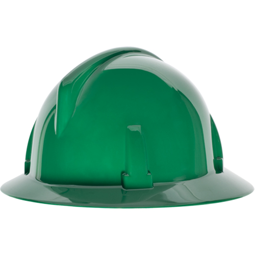 Casques de s&eacute;curit&eacute; &agrave; bordure compl&egrave;te TopGard, R&eacute;pond aux normes CSA type 1, Suspension Rochet, Non ventil&eacute; Equipment World