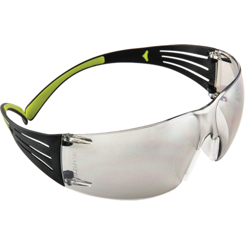 Lunettes de s&eacute;curit&eacute; SecureFit s&eacute;rie 400, Lentille Miroir int&eacute;rieur/ext&eacute;rieur, Anti-&eacute;gratignures, ANSI Z87+/R&eacute;pond ou surpasse la norme CSA Z94.3 Equipment World