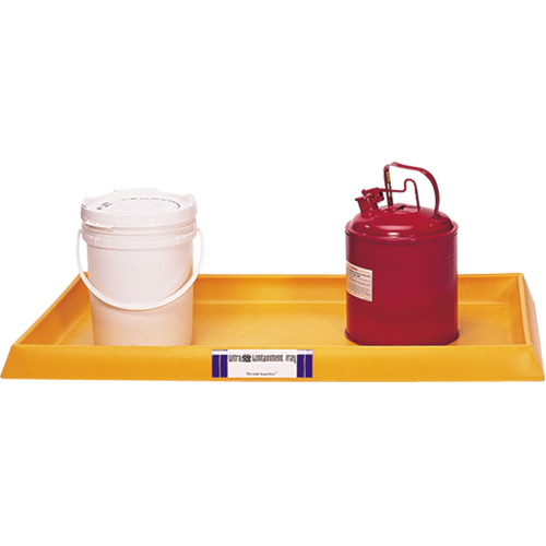 Plateaux Ultra-Containment Tray, 54" lo x 29,8" la x 3,5" h, Cap. de d&eacute;versement 16,5 gal. US Equipment World