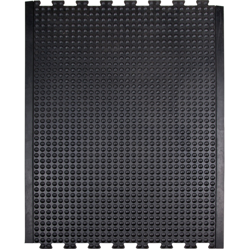 Anti-Fatigue Dome Matting, Bubbled, 3' x 4' x 1/2", Black, Rubber Equipment World