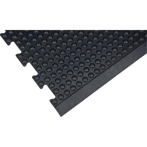 Anti-Fatigue Dome Matting, Bubbled, 3' x 4' x 1/2", Black, Rubber Equipment World