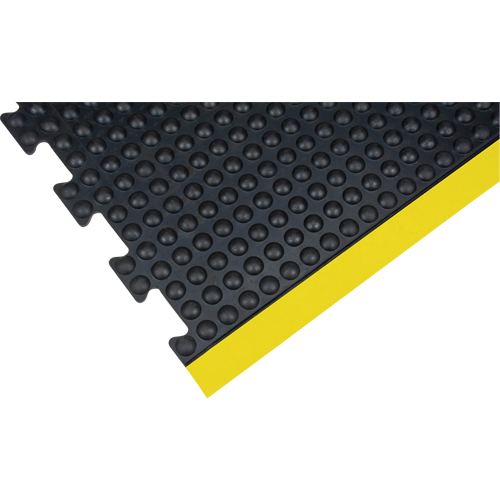 Anti-Fatigue Dome Matting, Bubbled, 3' x 4' x 1/2", Black, Rubber Equipment World