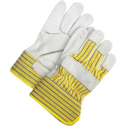 Classic Fitter Gloves, One Size, Grain Cowhide Palm, Fleece Inner Lining Equipment World
