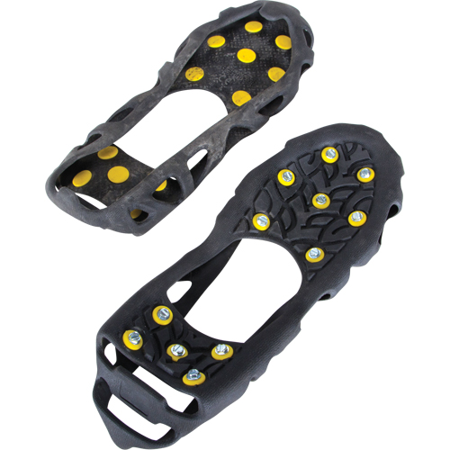 Heavy-Duty Anti-Slip Ice Cleats, Steel, Stud Traction, Medium Equipment World