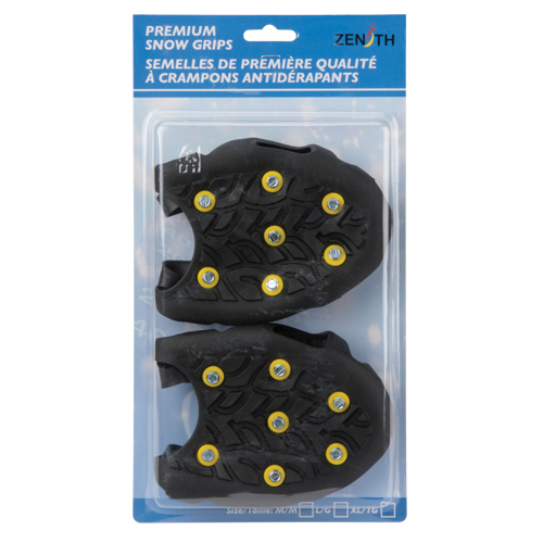 Heavy-Duty Anti-Slip Ice Cleats, Steel, Stud Traction, Medium Equipment World