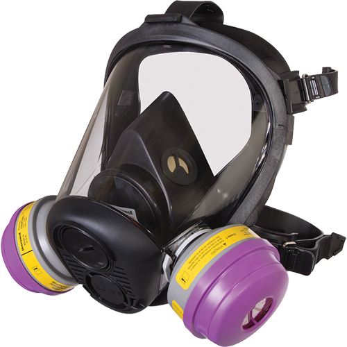 North&reg; RU6500 Series Full Facepiece Respirator, Silicone, Medium Equipment World