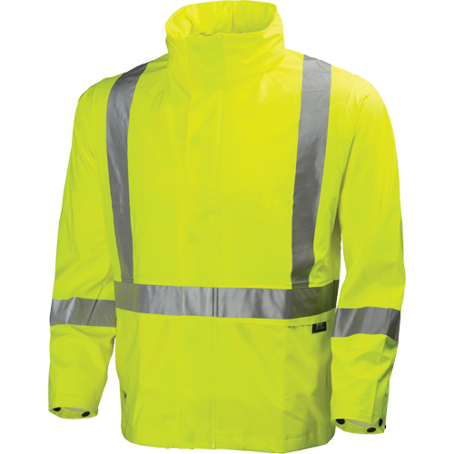 Narvik Rainwear - Jacket, Polyester, High Visibility Lime-Yellow, Small Equipment World