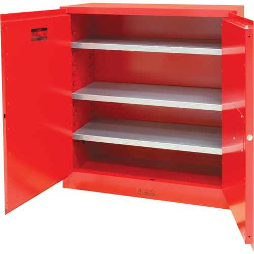 Paint/Ink Cabinet, 45 gal., 3 Shelves Equipment World