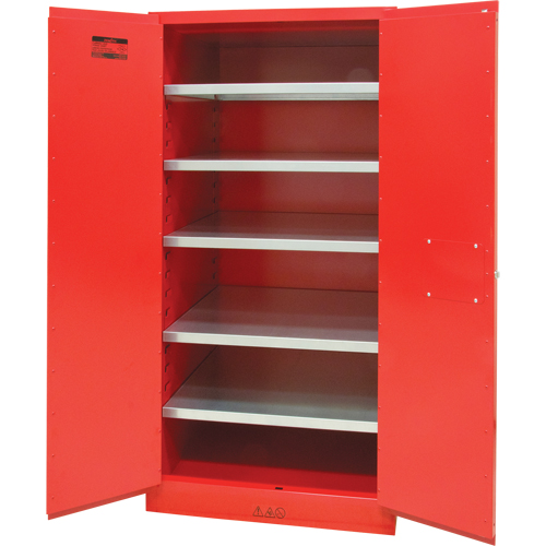 Paint/Ink Cabinet, 96 gal., 5 Shelves Equipment World
