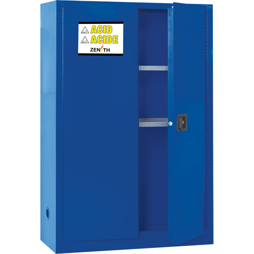 Corrosive Liquids Cabinet, 45 gal., 43" x 65" x 18" Equipment World
