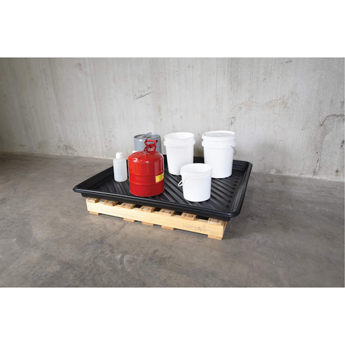 Plateaux Ultra-Utility Trays, 36" lo x 36" la x 4,75" h, Cap. de d&eacute;versement 27 gal. US Equipment World