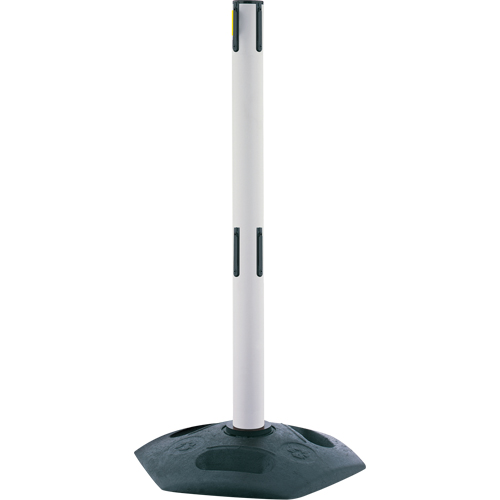 Dual Line Heavy Duty Receiver Post, 38" High, White Equipment World