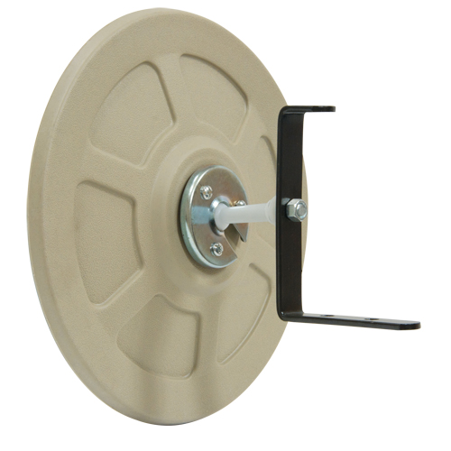 Convex Mirror with Bracket, Indoor/Outdoor, 12" Diameter Equipment World