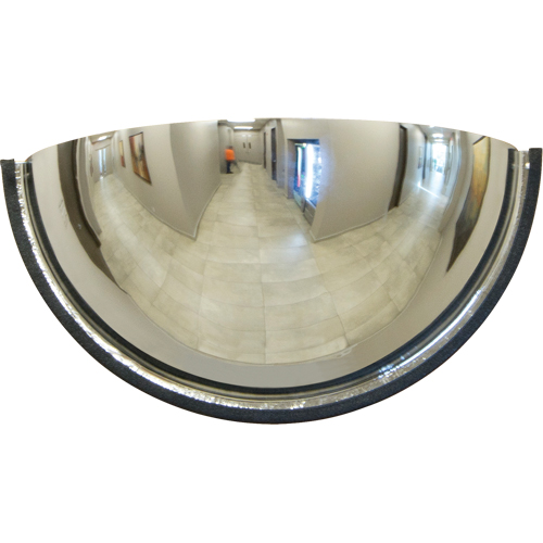 180° Dome Mirror, Half Dome, Closed Top, 18" Diameter Equipment World