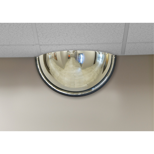 180° Dome Mirror, Half Dome, Closed Top, 18" Diameter Equipment World