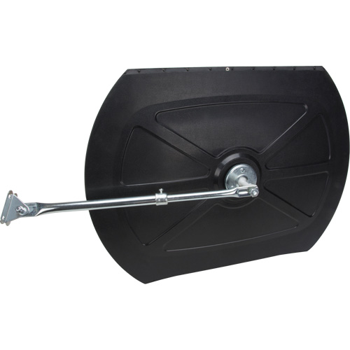Roundtangular Convex Mirror with Telescopic Arm, 18" H x 26" W, Indoor/Outdoor Equipment World