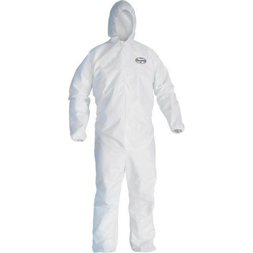 Kleenguard A45 Liquid/Particle Surface Prep & Paint Coveralls, Small, White, Microporous Equipment World