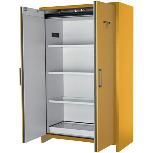 90-Minute EN Safety Storage Cabinet, 45 gal., 2 Door, 46.97" W x 76.89" H x 24.21" D Equipment World