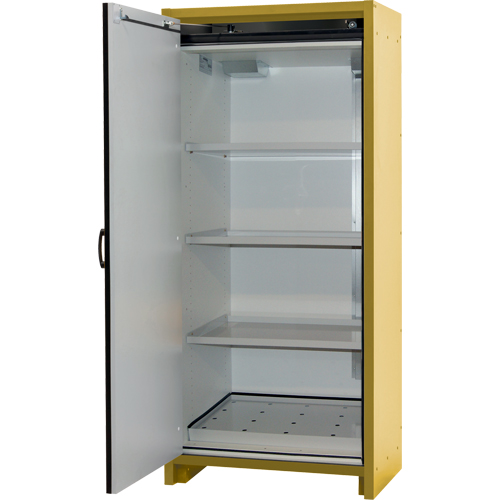 30-Minute EN Safety Storage Cabinet, 30 gal., 1 Door, 34.02" W x 76.65" H x 24.21" D Equipment World