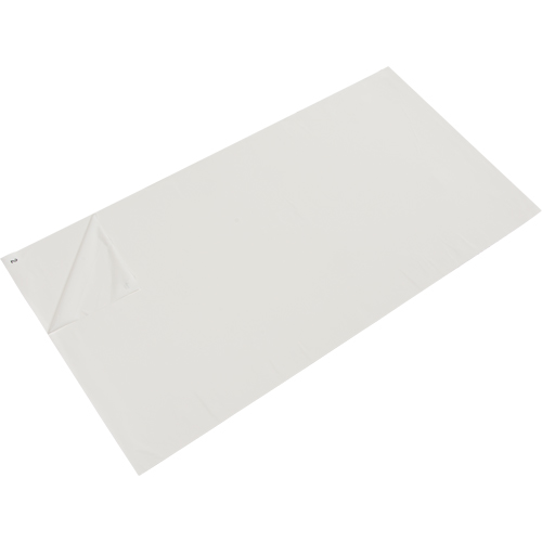 Peel-Away Cleanroom Mat Refills, 1.57 mils Thick, 2' W, 3-3/4' L x White Equipment World