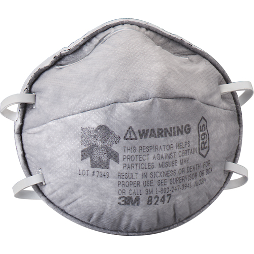 8247 Particulate Respirators, R95, NIOSH Certified Equipment World