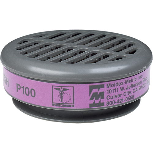 Cartouches de rechange de la s&eacute;rie 8000, Cartouche gaz/vapeur, Filtre P100 Equipment World