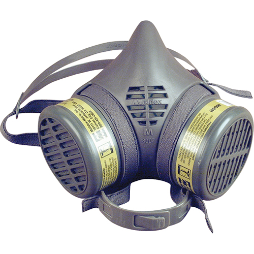 8000 Series Assembled Respirator, Elastomer/Thermoplastic, Small Equipment World