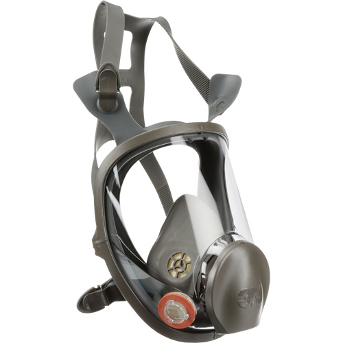 6000 Series Full Facepiece Reusable Respirator, Elastomer/Silicone/Thermoplastic, Large Equipment World