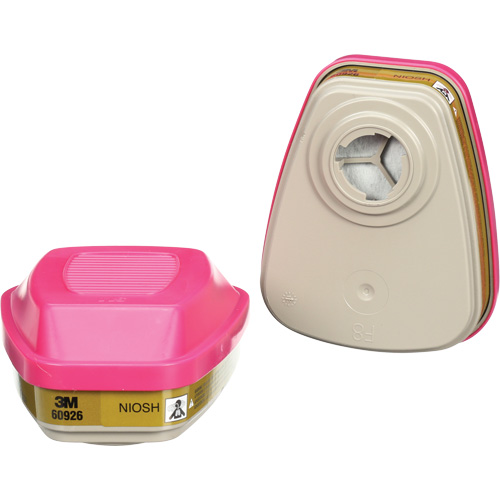 6000 Series Respirator Cartridges, Gas/Vapour Cartridge, Multi-Gas/Vapour/P100 Equipment World
