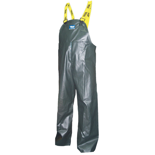 Journeyman&reg; Bib Pants, 4X-Large, Polyester/PVC, Green Equipment World